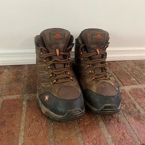 Merrell Men's Moab Vertex Mid Waterproof Comp Toe Construction Boot Clay Sz11.5W